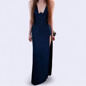 Lucy in the Sky Midnight Blue Prom Dress